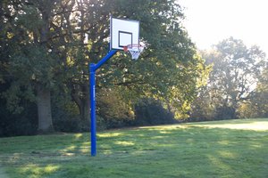 Longham Village Hall basketball hoop