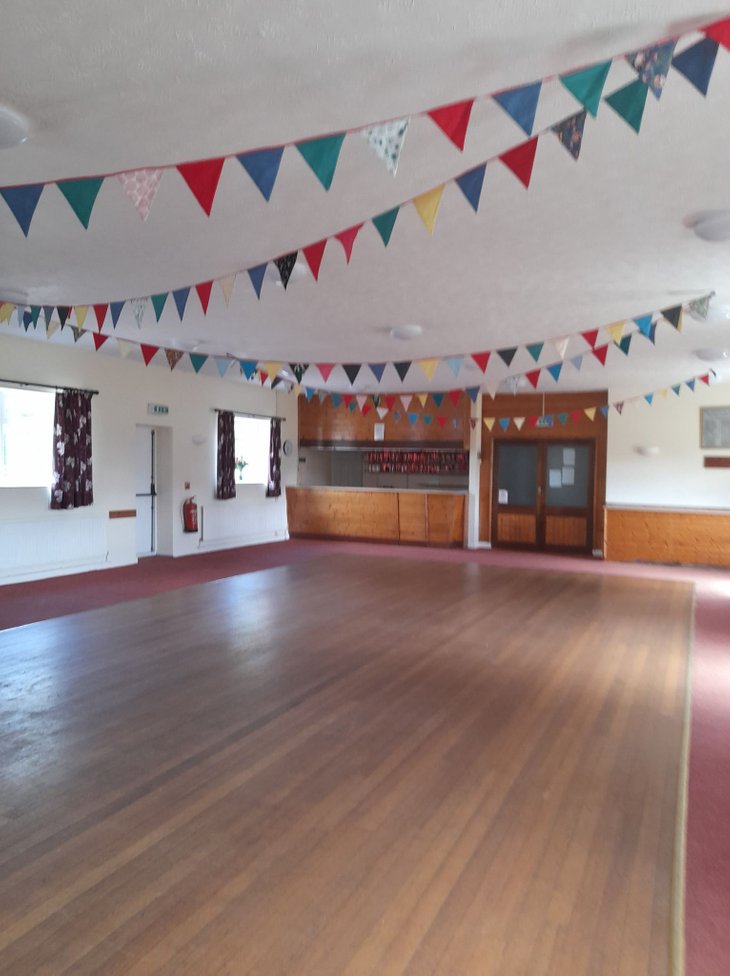 Longham Village Hall inside